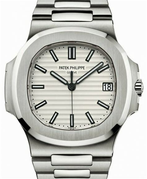 patek philippe nautilus white face